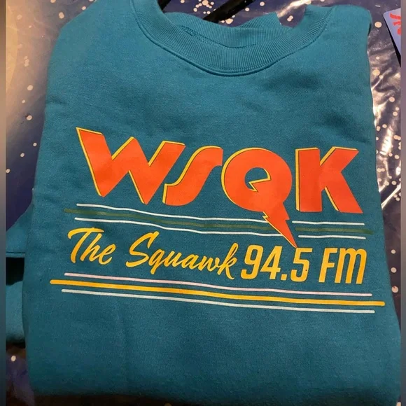 WSQK 94.5 FM Sweatshirt / Size Large - Picture 8 of 14